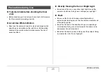 Preview for 25 page of Casio EX-Z75BE User Manual