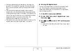 Preview for 70 page of Casio EX-Z75BE User Manual