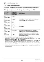 Preview for 25 page of Casio EX Z80 - EXILIM ZOOM Digital Camera User Manual