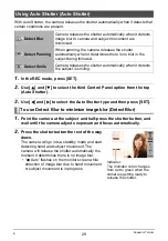 Preview for 28 page of Casio EX Z80 - EXILIM ZOOM Digital Camera User Manual