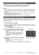 Preview for 48 page of Casio EX Z80 - EXILIM ZOOM Digital Camera User Manual