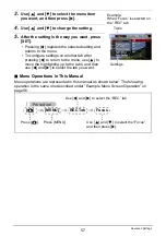 Preview for 57 page of Casio EX Z80 - EXILIM ZOOM Digital Camera User Manual