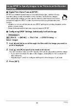 Preview for 99 page of Casio EX Z80 - EXILIM ZOOM Digital Camera User Manual