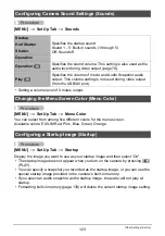 Preview for 123 page of Casio EX Z80 - EXILIM ZOOM Digital Camera User Manual