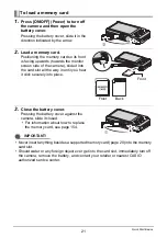 Preview for 21 page of Casio EX-Z800BE User Manual