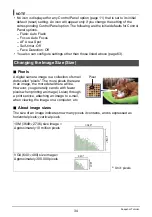 Preview for 34 page of Casio EX-Z800BE User Manual