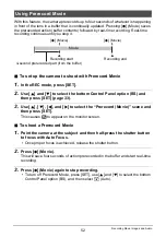 Preview for 52 page of Casio EX-Z800BE User Manual