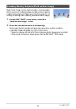 Preview for 62 page of Casio EX-Z800BE User Manual