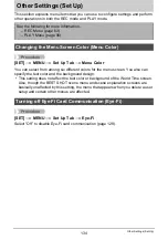 Preview for 134 page of Casio EX-Z800BE User Manual