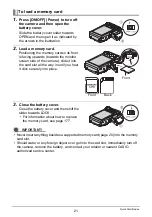 Preview for 21 page of Casio EX-ZR100BK User Manual