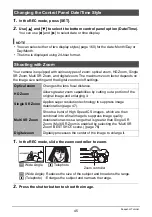 Preview for 45 page of Casio EX-ZR100BK User Manual