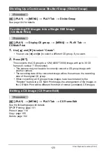 Preview for 123 page of Casio EX-ZR100BK User Manual