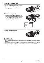 Preview for 27 page of Casio ex-zr50 User Manual