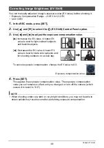 Preview for 48 page of Casio ex-zr50 User Manual