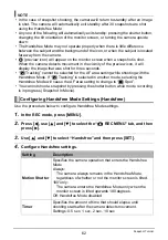 Preview for 62 page of Casio ex-zr50 User Manual