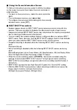 Preview for 80 page of Casio ex-zr50 User Manual