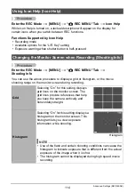 Preview for 114 page of Casio ex-zr50 User Manual