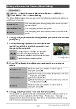 Preview for 132 page of Casio ex-zr50 User Manual