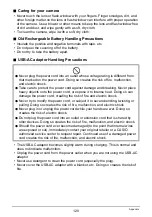 Preview for 120 page of Casio EX-ZS10BE User Manual