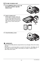 Preview for 21 page of Casio EX-ZS180 User Manual