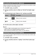 Preview for 40 page of Casio EX-ZS180 User Manual