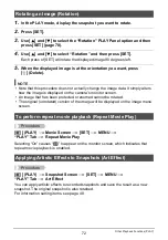 Preview for 72 page of Casio EX-ZS180 User Manual