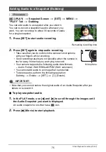 Preview for 75 page of Casio EX-ZS180 User Manual