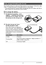 Preview for 17 page of Casio EXH20GBK User Manual