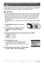 Preview for 20 page of Casio EXH20GBK User Manual