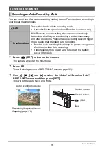 Preview for 26 page of Casio EXH20GBK User Manual