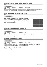 Preview for 63 page of Casio EXH20GBK User Manual