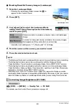 Preview for 68 page of Casio EXH20GBK User Manual