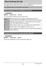 Preview for 140 page of Casio EXH20GBK User Manual