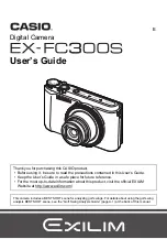 Casio EXILIM EX-FC300S User Manual preview