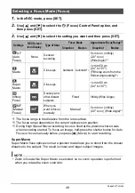 Preview for 48 page of Casio EXILIM EX-FC300S User Manual