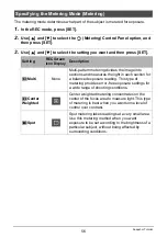 Preview for 56 page of Casio EXILIM EX-FC300S User Manual