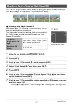 Preview for 91 page of Casio EXILIM EX-FC300S User Manual