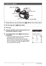 Preview for 20 page of Casio EXILIM EX-FH20 User Manual