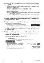 Preview for 72 page of Casio EXILIM EX-FH20 User Manual