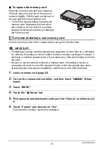 Preview for 33 page of Casio Exilim EX-FR100 User Manual