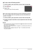 Preview for 47 page of Casio Exilim EX-FR100 User Manual