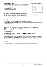 Preview for 54 page of Casio Exilim EX-FR100 User Manual