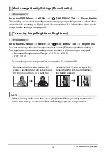 Preview for 56 page of Casio Exilim EX-FR100 User Manual