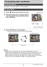 Preview for 62 page of Casio Exilim EX-FR100 User Manual