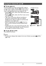 Preview for 22 page of Casio EXILIM EX-H50 User Manual