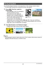 Preview for 28 page of Casio EXILIM EX-H50 User Manual