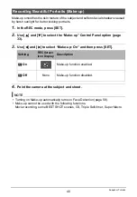 Preview for 40 page of Casio EXILIM EX-H50 User Manual