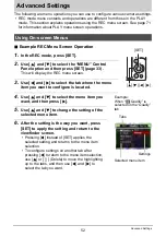 Preview for 52 page of Casio EXILIM EX-H50 User Manual