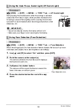 Preview for 58 page of Casio EXILIM EX-H50 User Manual