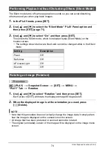 Preview for 74 page of Casio EXILIM EX-H50 User Manual